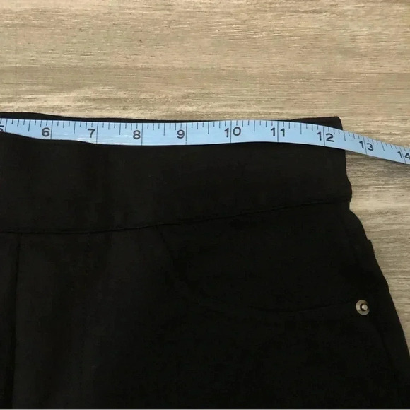 Spanx Women's Sz Small Petite The Perfect Black Ankle Pant Pull On Ponte 20202Q - Picture 3 of 7